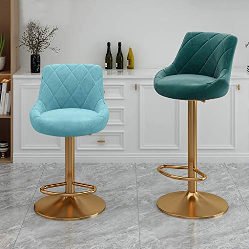 Tabouret de bar réglable avec dossier ergonomique contre le mal de dos