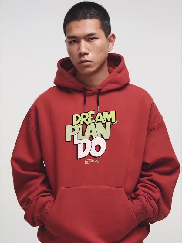 Image of Fflirtygo Men's Printed Hoodie for Man