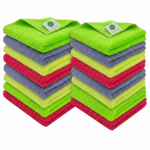 Image of 350 GSM Multipurpose Microfiber Cleaning Cloth, Value Pack