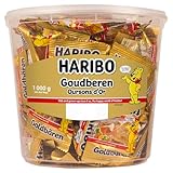 HARIBO ハリボー ミニゴールドベア バケツ 980g (100袋入り)