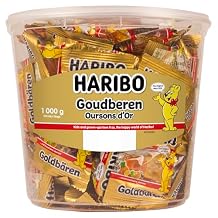 Haribo Gold Bears / Goldbaren, 100 Mini Bags, 980g Tub