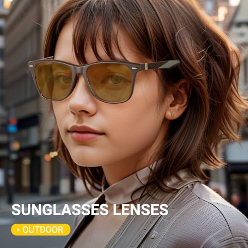 Image of JM Blue Light Blocking Glasses Women Men Computer Small Face Frame Bluelight Blocker Teens Photochromic Lenses Coffee