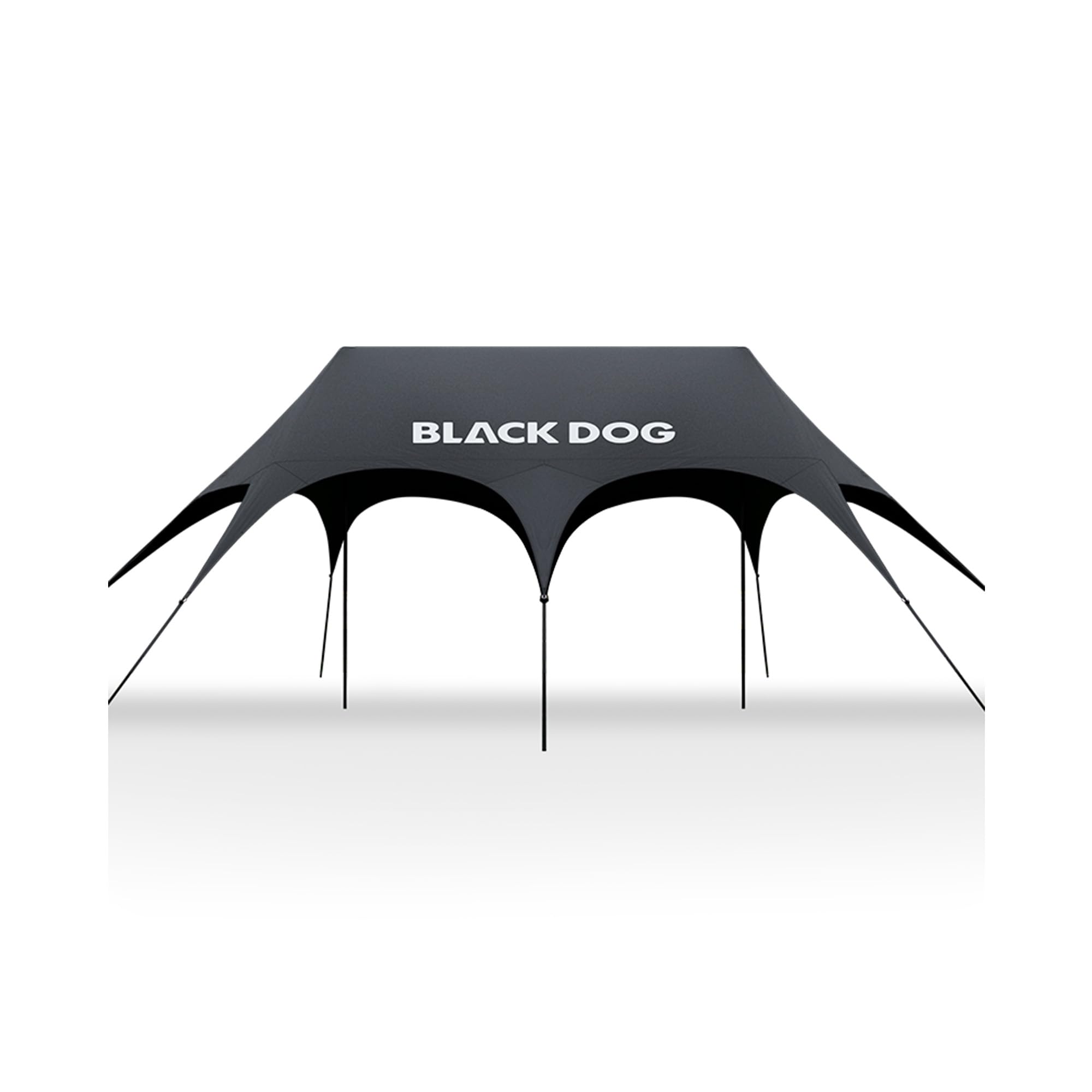 Blackdog Camping Tent Tarpaulin with 26/60㎡ Shade Area, PU3000 mm Waterproof