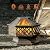 Panovue 28Inch Outdoor Fire Pit, Hexagon Shaped Wood Burning Firepit for Outside Bonfire, Patio, Backyard and Camping (Antique Bronze)