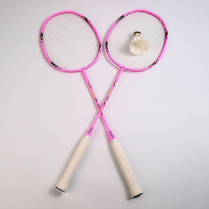 Badminton Racket Set Shockproof Handle Basic Full Carbon Fiber Adult Training Badminton Racket