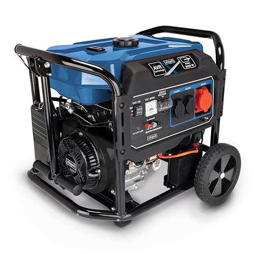 Scheppach Générateur de courant à essence SG7100x avec démarrage...