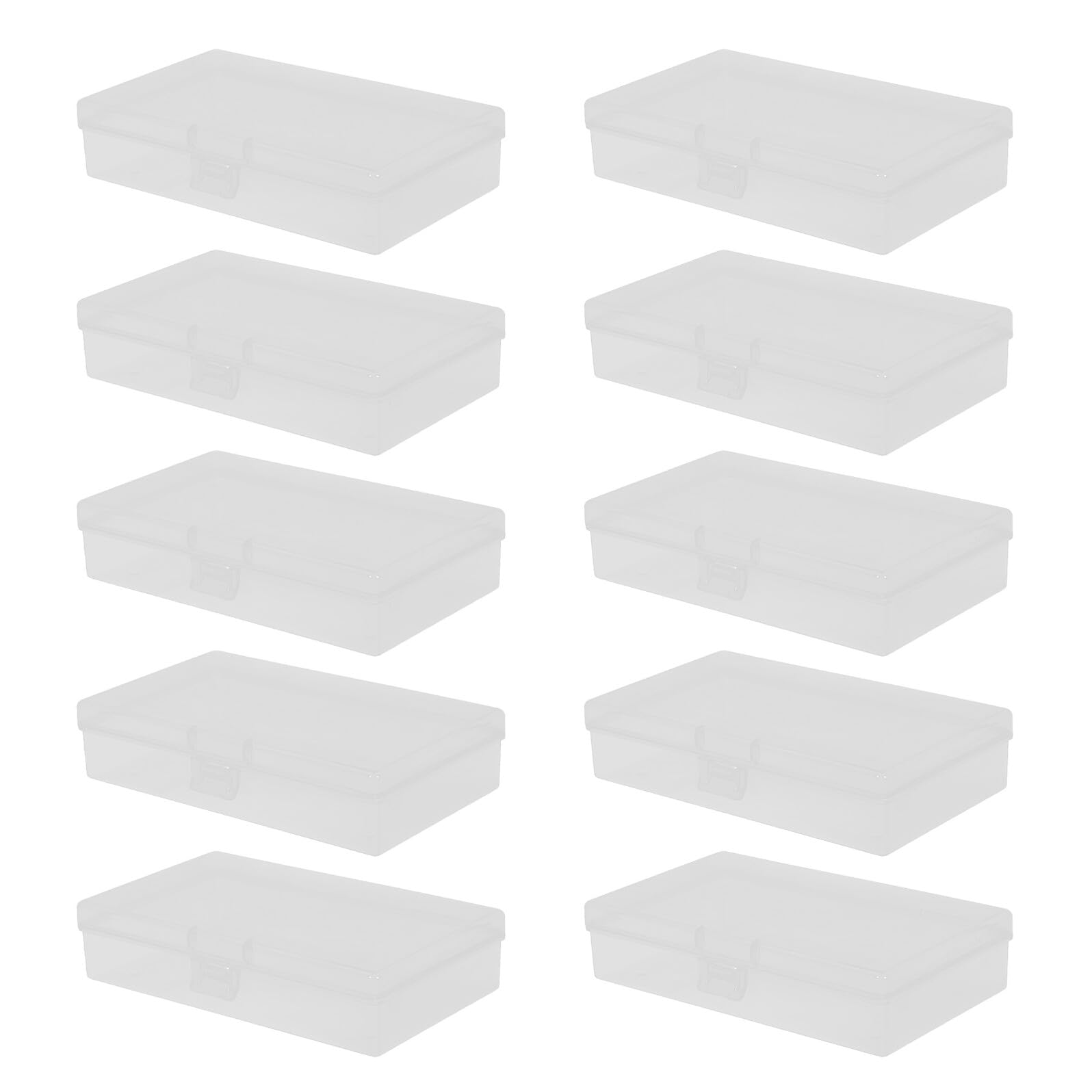 Boîtes de rangement transparentes pour organiser les tiroirs de cuisine et bureau
