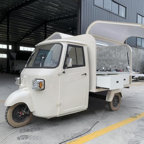 Pronto all'uso: il camion APE Concession viene fornito completamente attrezzato, consentendo di iniziare a usarlo immediatamente dopo la consegna. Non è necessario alcun assemblaggio aggiuntivo, usufruire di operazioni efficienti e fornire immediatamente un servizio di qualità.