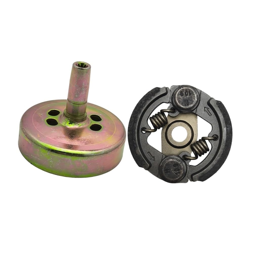 Conjunto de Embrague de 75 mm con Tambor de Embrague de 9 Dientes, Compatible con Motor de desbrozadora NB411.