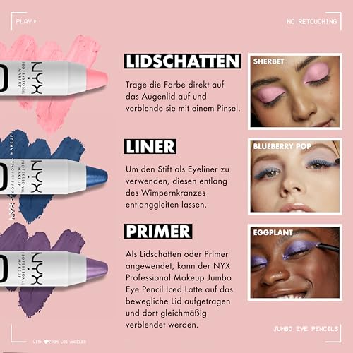 Jumbo Nyx Professional Makeup Crayon Yeux Usages - vue 6