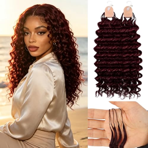 Dressmaker Deep Wave Feather Crochet Hair