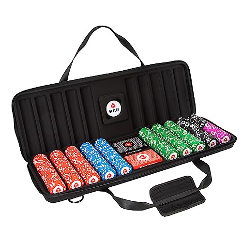 Perfetto per notti divertenti: che tu stia organizzando emozionanti serate di poker con gli amici o che tu stia legando con la famiglia durante intense battaglie di carte, questo set di chip da 500 pezzi e custodia portatile garantisce un'esperienza indimenticabile. Crea ricordi duraturi con i tuoi cari mentre ti immergi nel mondo del poker high-stakes.