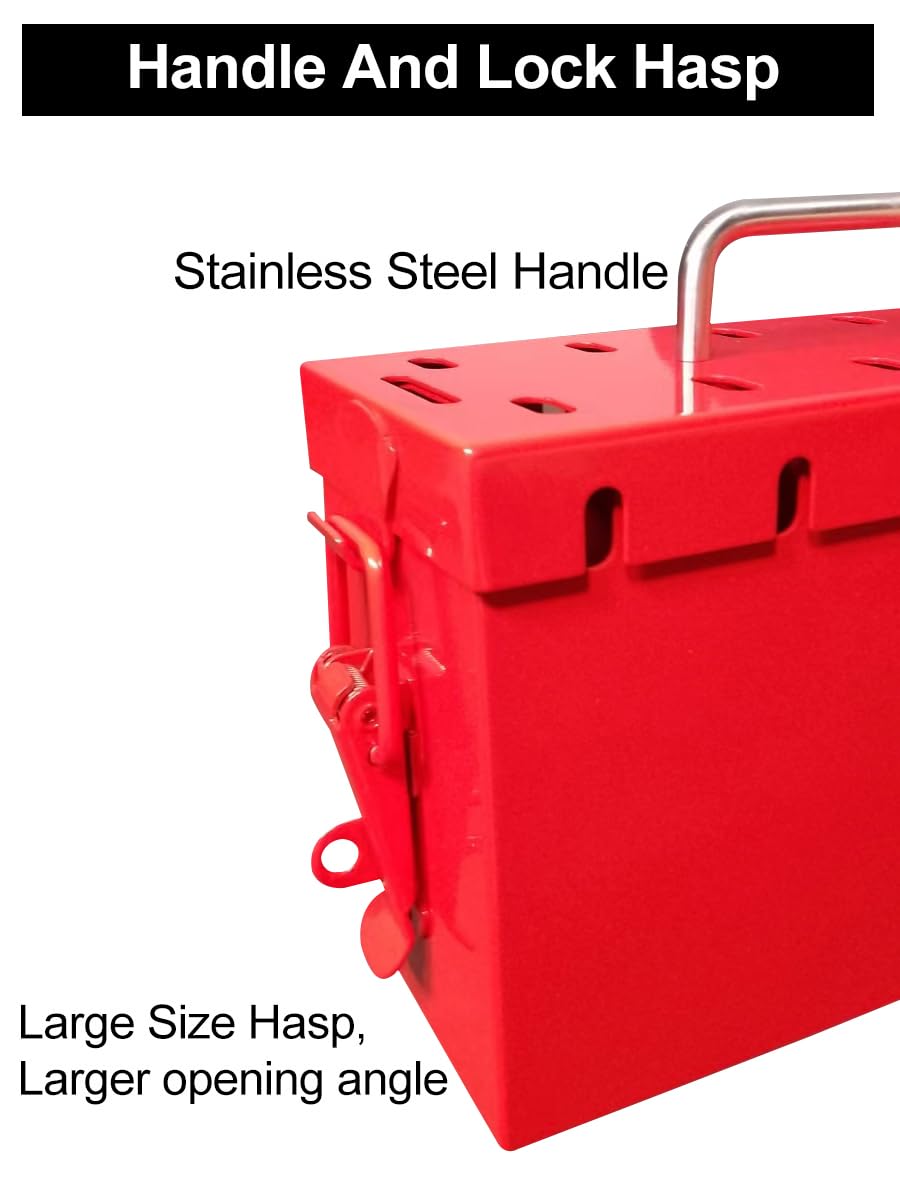 Master Lock Wall Mountable Group Lockout Box S3502 - Lockout-tagout-shop