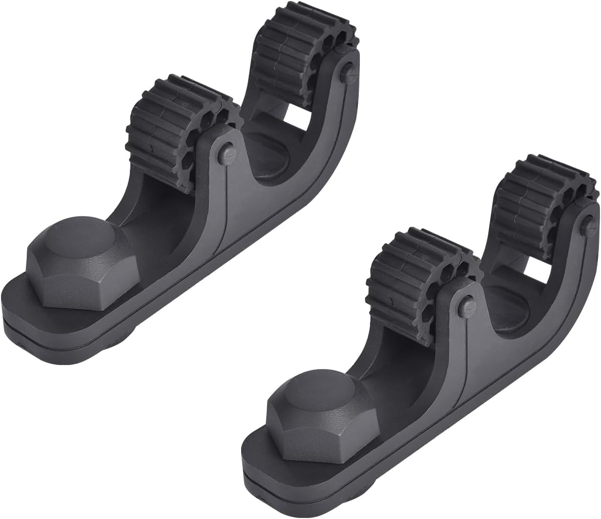 2-Pcs Kayak Paddle Holder,Kayak Track Mount Accessories, Kayak Fishing Accessories,Black 2-Pcs Kayak Paddle Holder,Kayak Track Mount Accessories, Kayak Fishing Accessories,Black