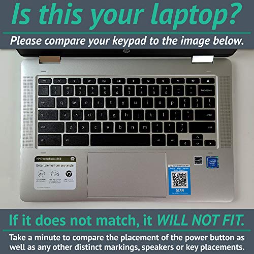 MightySkins Skin Compatible with HP Chromebook x360 14 (2021) - Solid White | Protective, Durable, and Unique Vinyl Decal wrap Cover | Easy to Apply, Remove, and Change Styles | Made in The USA2