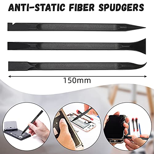 18 Pieces Non-Scratch Plastic Scraper Tool Carbon Fiber Plastic Scraper Multi-Purpose Scraper Pen-Shaped Scraper Cleaning Scraper Tool For Cleaning Small And Narrow Space #TOP1