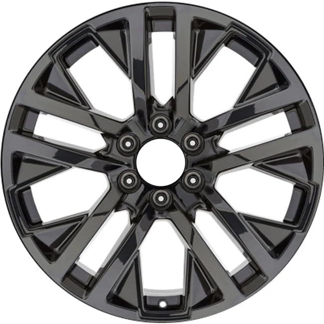 Remove Tinnerman Push Nuts Prior to Installation or During Service of Accessory/Production 22" Wheels - Induced Vibration - 2014-2019 Cadillac Chevrolet & GMC 5 New 22 Inch 22x9' Premium Gloss Black Aluminum Alloy Wheel Rim fits Chevrolet Silverado 1500 fits GMC Sierra 1500 2019-2024, Suburban/Tahoe 2021-2024, Yukon 2021-2024 | ALY05903U45N