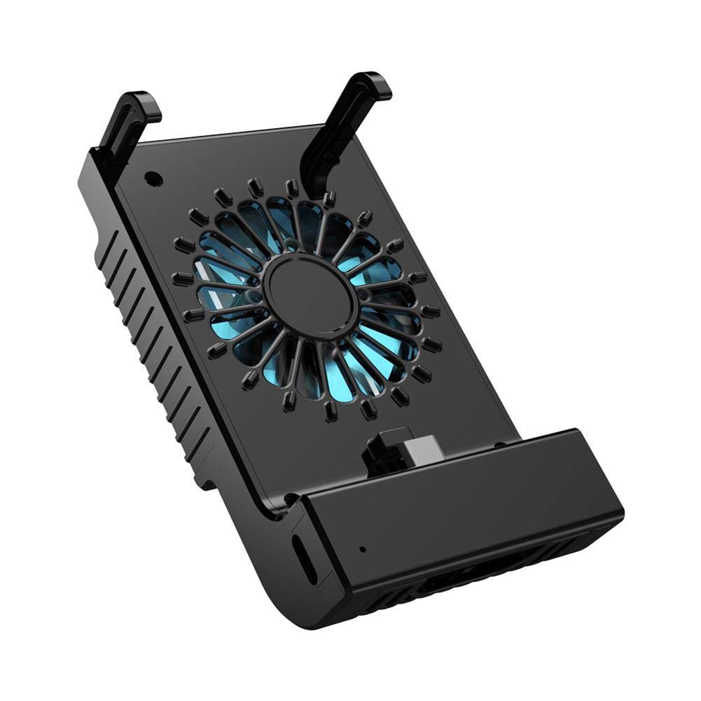 Brownrolly Game Console Cooling Fan, Charging Base Charger Cooling Base for NS Switch