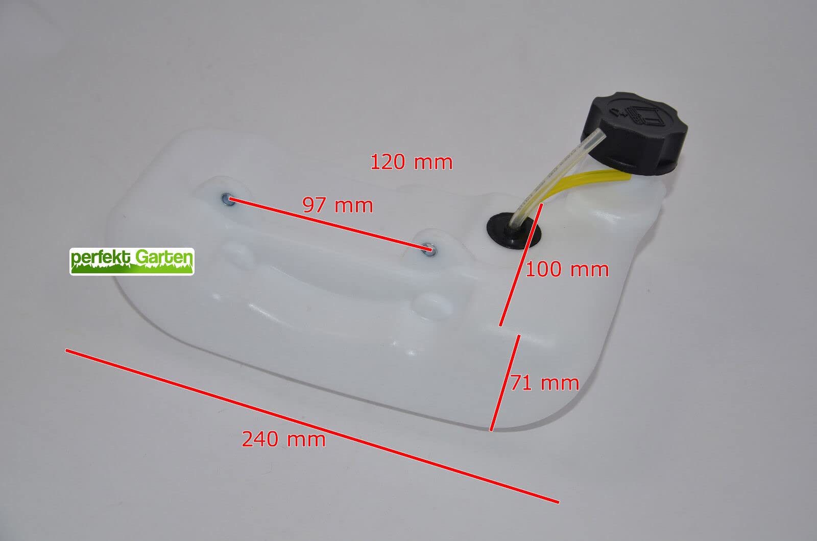 Zbiornik paliwa kompatybilny z kosą spalinową Zipper ZI-MOS145 / ZI-MOS145 G/ZI-MOS125 / MOS 911