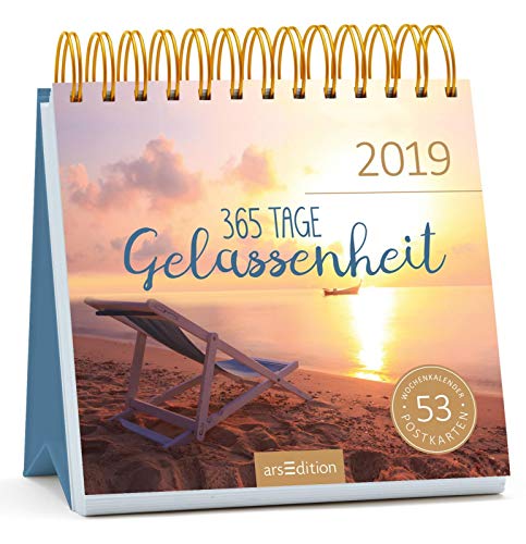 Télécharger 365 Tage Gelassenheit 2019. Postkartenkalender Francais PDF