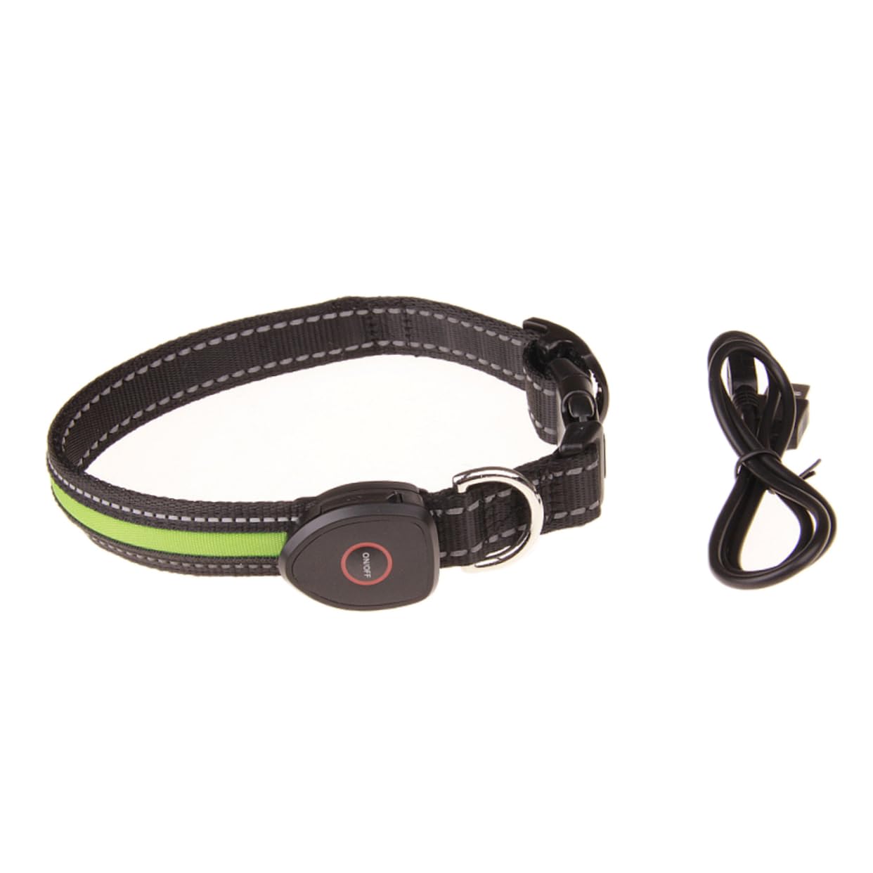 Beavorty 2 Piezas De Collar LED Collar Iluminado Para Perro De Perro Que Brilla En La Oscuridad es Para Perros Circular Intermitente Para Mascotas