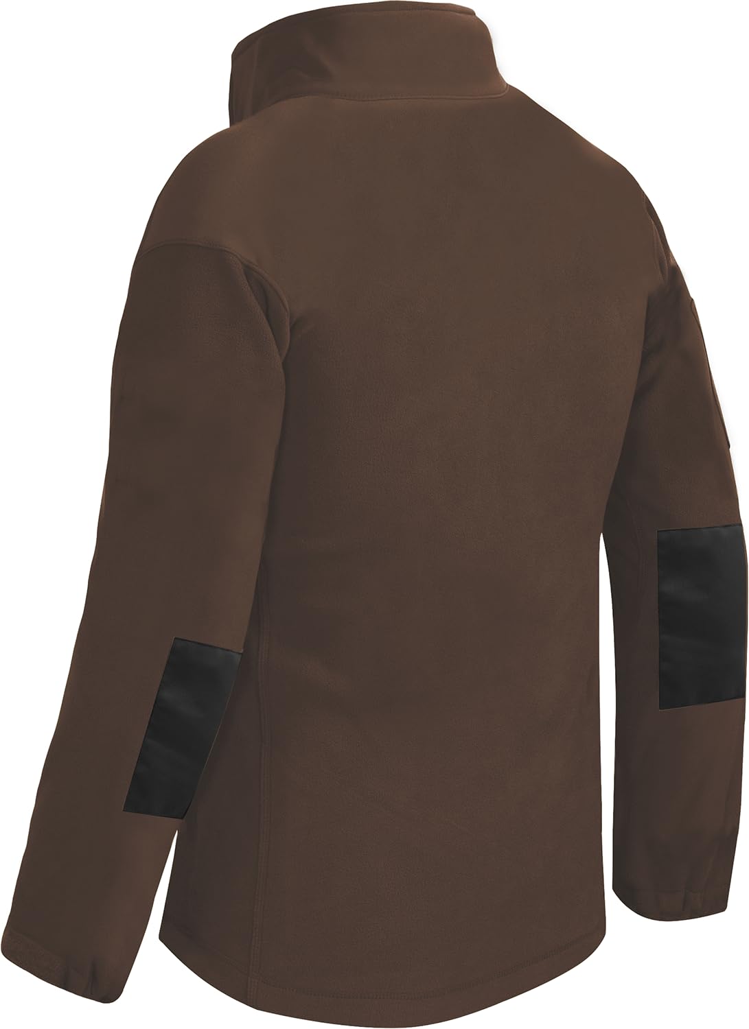 ACE Giacca in pile da uomo - calda giacca outdoor senza cappuccio per uomo - zip a tutta lunghezza e tre tasche