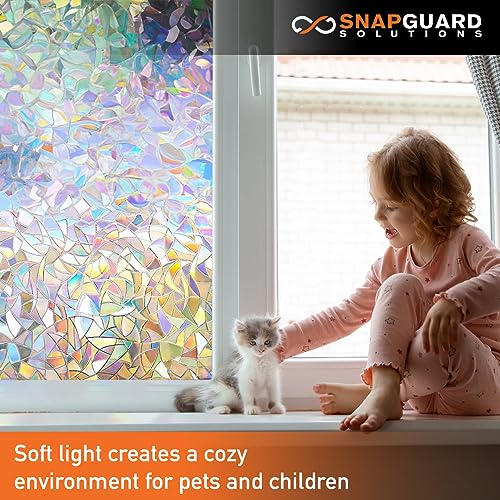 Película de privacidad para ventana Snapguard Solutions 3x13 ft miniatura 5