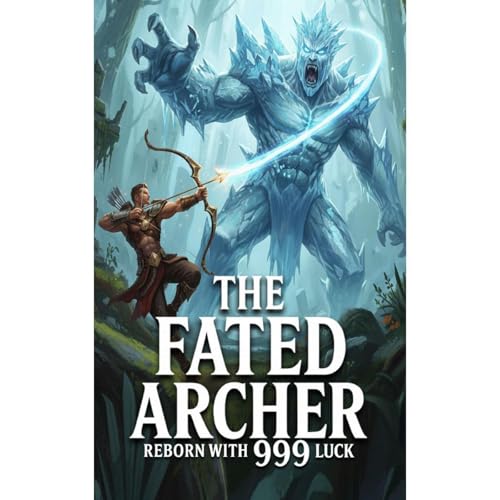The Fated Archer: Reborn with 999 Luck (A LitRPG Adventure) Audiolibro Por Nora Cat arte de portada