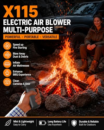 Compressed Air Duster 180000RPM Rechargeable Cordless Electric Blower - image 9