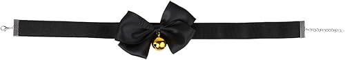 Miniatura 4 de ACSUSS Collar con lazo para adultos con campanilla y gato Cosplay