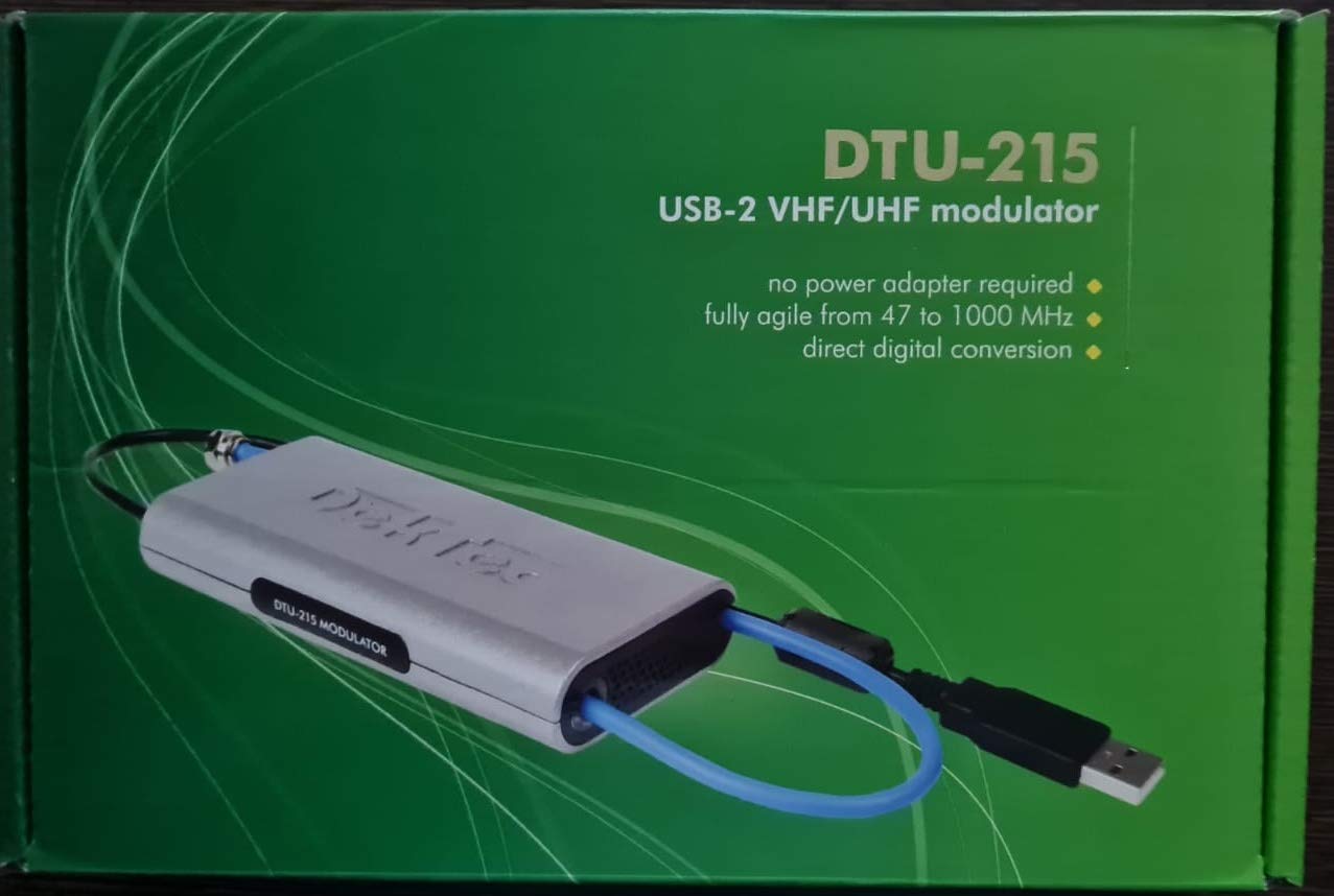 DEKTEC DTU-215 USB-2 VHF/UHF Modulator - Buy DEKTEC DTU-215 USB-2