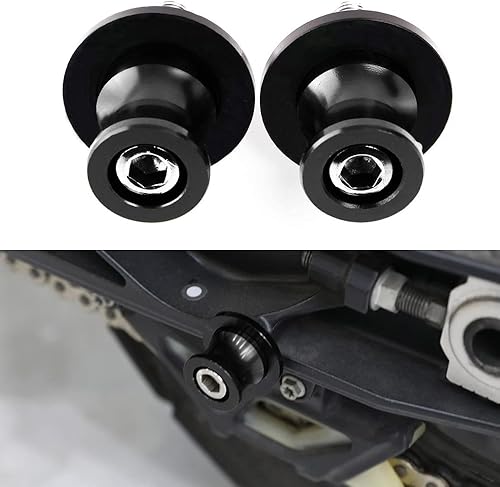 2 unids M10 X1.25 motocicleta oscilación brazo deslizante carretes CNC brazo oscilante soporte tornillo para FZR 1000600R400 para Kawasaki