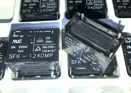 Relé 4 pines SFK-124DMP 24V para circuitos impresos componentes electrónicos 2