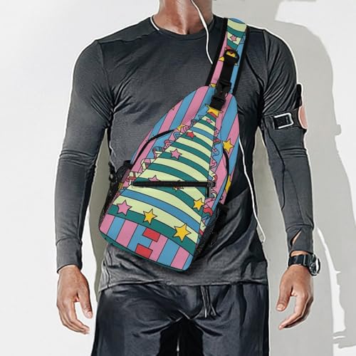 Bolso tipo bandolera con forma de árbol de Navidad miniatura 7