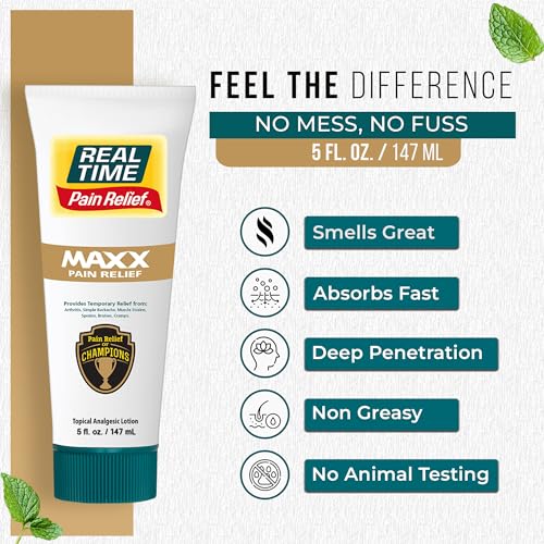 Image of Real Time Pain Relief MAXX (5 Fl oz Tube)