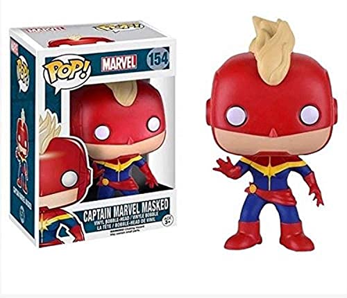 Pop! Marvel Captain Marvel Masked #154 Vinyl Bobble Head
