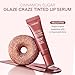 LANEIGE Glaze Craze Donut Delight Lip Serum Duo | Laneige Hydrating Tinted Lip Serums & Donut Keychain | K-Beauty Set for Glossy, Plump Lips
