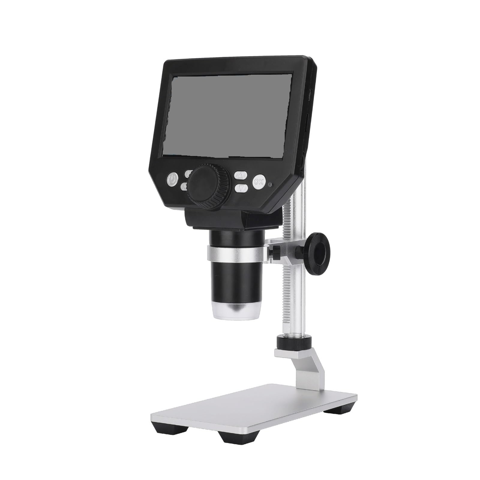 Cyfrowy Mikroskop Elektronowy 4,3-calowy Wyświetlacz LCD O Dużej Podstawie 10MP 1-1000X Lupa Ciągłego Wzmocnienia(Metal stents)