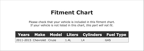 Miniatura 2 de Manguera de refrigerante del radiador del calentador al depósito compatible con Chevrolet Cruze 1.4L L4 GAS 2011 2012 2013 2014 2015 PC-1093684