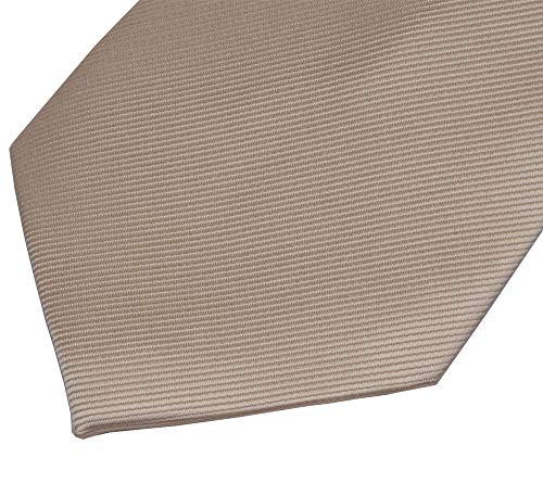 Image of GUSLESON 3.15 inch（8cm） Solid Color Necktie and Pocket Square Cufflinks Sets For Men + Gift Box