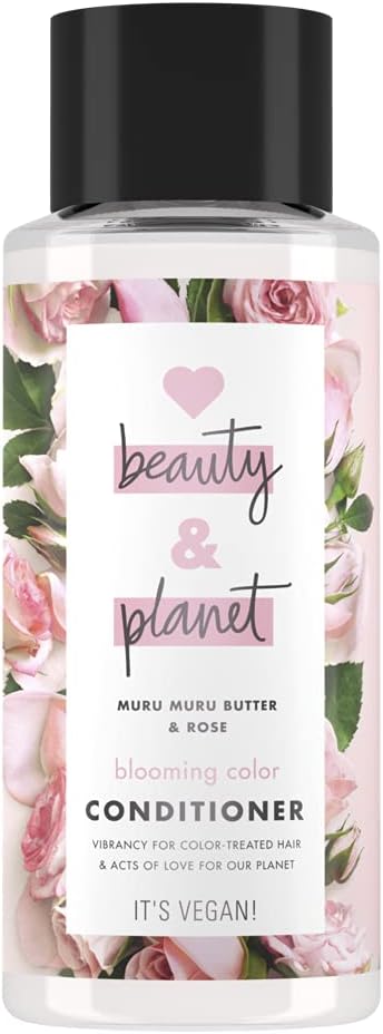 Love Beauty And Planet Conditioner Blooming Color Murumuru Butter & Rose, 400Ml