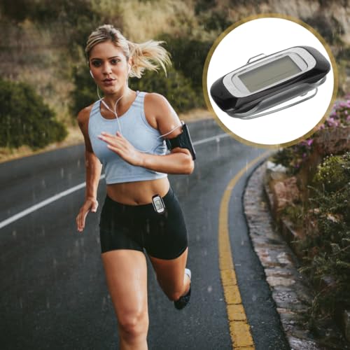 Image of Balacoo Multifunctional Walking Counter Professional Step Counter for Fitness Easy to Use Carry Accurate Calorie Tracker for Friends No Apps Required