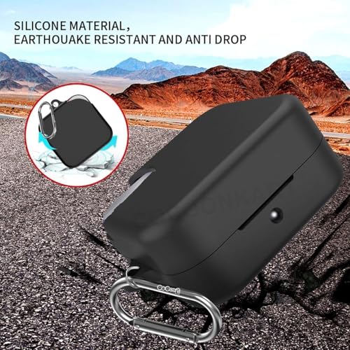 Cocoonkart Soft Silicone Case Cover for CMF by Nothing Buds Pro 2 (Black) 5 51ZrdwI6CXL