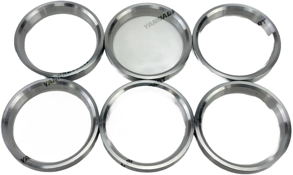6 PC 3908830 6742-01-2950 Intake Valve Seat Suitable for Cummins 6CT Engine Part