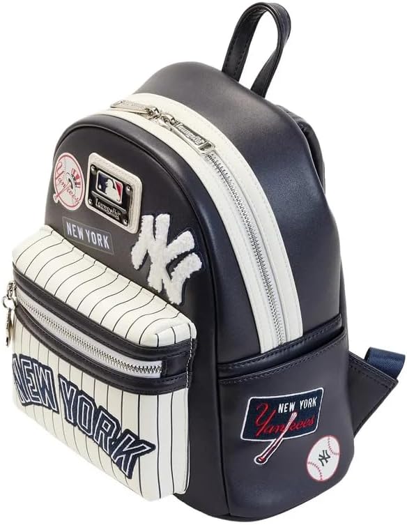 Loungefly For NY Yankees Patches Mini Backpack