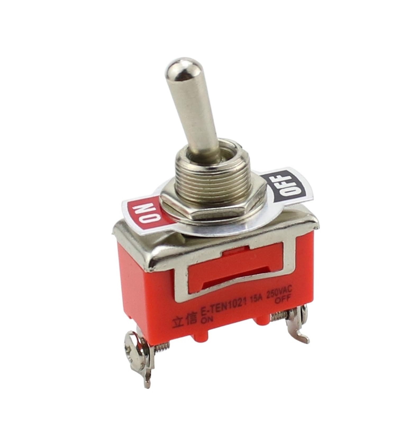 Amazon.co.jp: HAODEE E-TEN1021 2 ピン 2 端子 ON-OFF 250V 15A