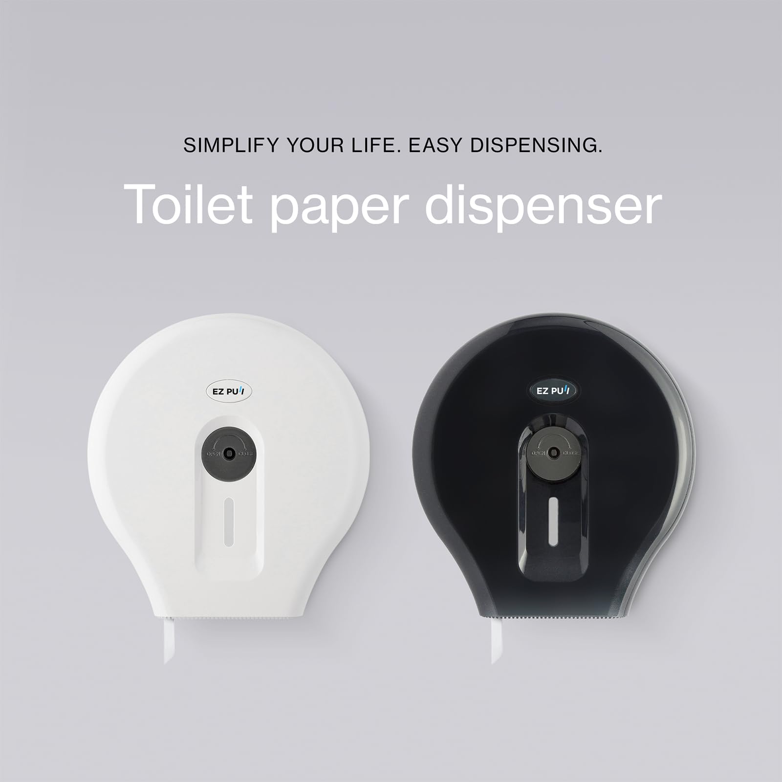 EZbrnd - Rollo de papel higiénico reciclado de alta calidad de 2 capas de 9 pulgadas, baño comercial, papel higiénico, núcleo estándar de 3 pulgadas, seguro séptico, sin perfume, 1000 pies x 12 rollos