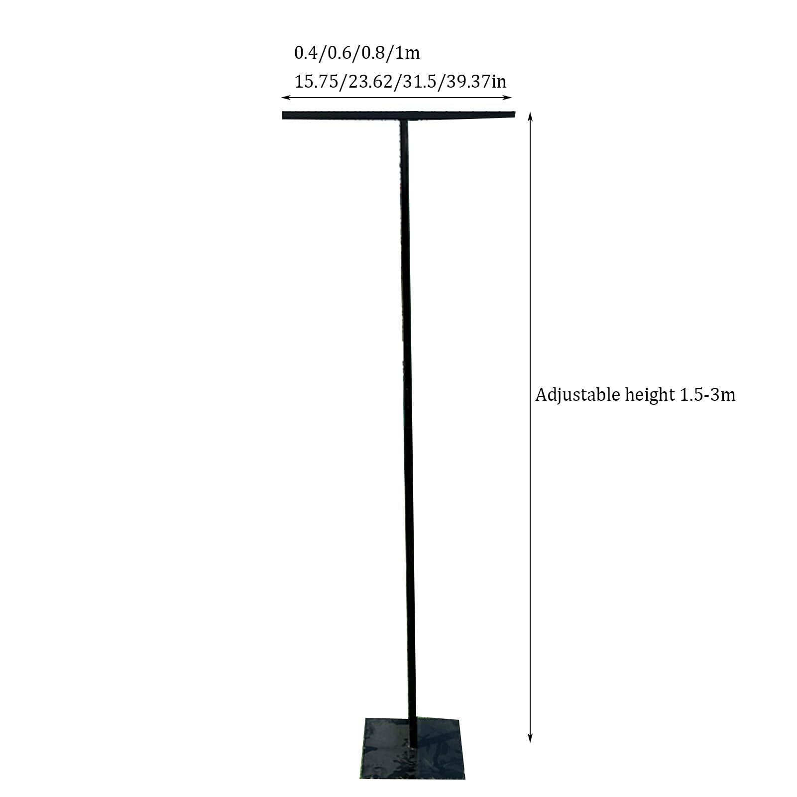 Supporto per Fondale Ad Arco in Metallo | Cornice Per Arco Nuziale Supporto Per Arco Di Palloncini, Cornice Ad Arco Aperto Con Sfondo Supporto(Bianco,60cm/23.62in)