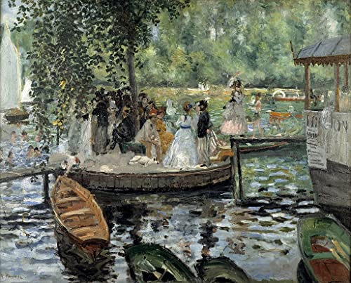 Peinture murale Renoir pour habiller un grand mur vide de salon