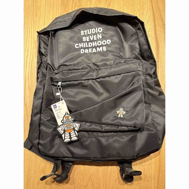Amazon.co.jp: タグ付GU×STUDIO SEVEN バックパックBLACK : ファッション